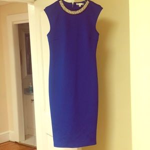 Elegant Royal Blue Dress